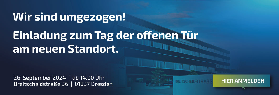 Wir sind umgezogen - Einladung zum Tag der offenen Tür!